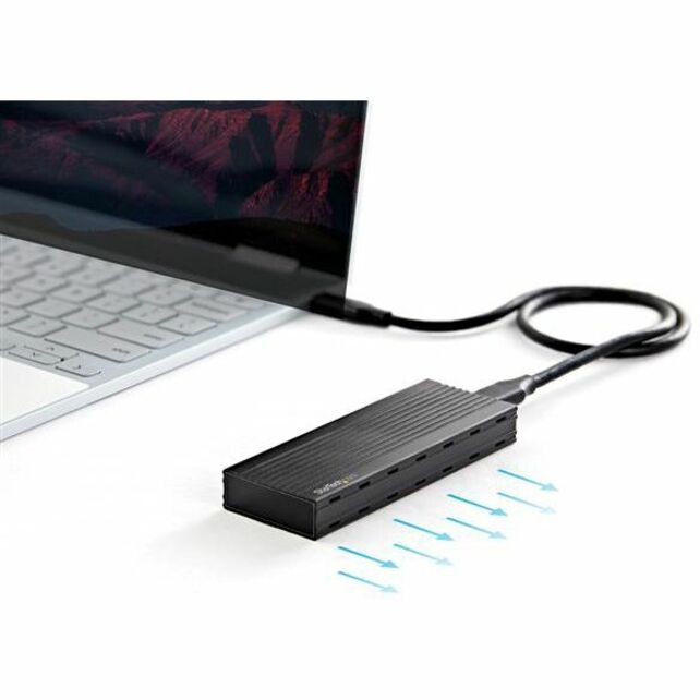 StarTech.com USB-C (10Gbps) to M.2 NVMe SSD Enclosure - Portable M.2 PCIe Aluminum Case - 1GB/s Read & Write - Mac & PC StarTech.com USB-C (10Gbps) to M.2 NVMe SSD Enclosure - Portable M.2 PCIe Aluminum Case - 1GB/s Read & Write - Mac & PC
